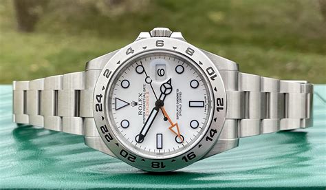 rolex explorer 2 polar white